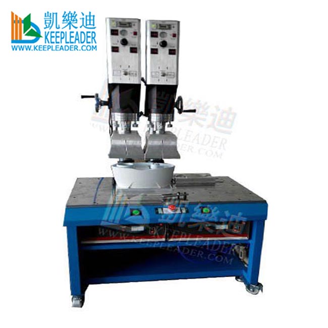 Double Head Ultrasonic Welder Plastic Welding Machine for Air Humidifier_Car Lamp Making ABS_PP_PC Shell Sonic Sealing Equipment