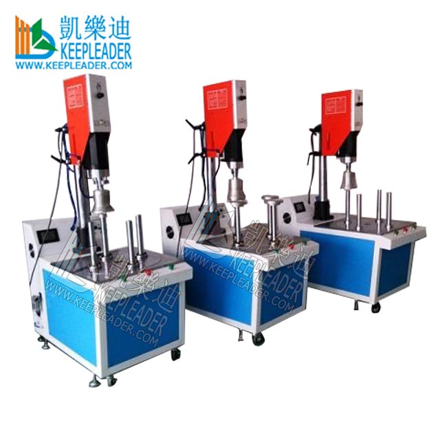Rotary Table Plastic Welder Ultrasonic Welding Machine of PE_PVC Cylinder Box Bottom Sealing Cylindrical Pack Supersonic Sealer
