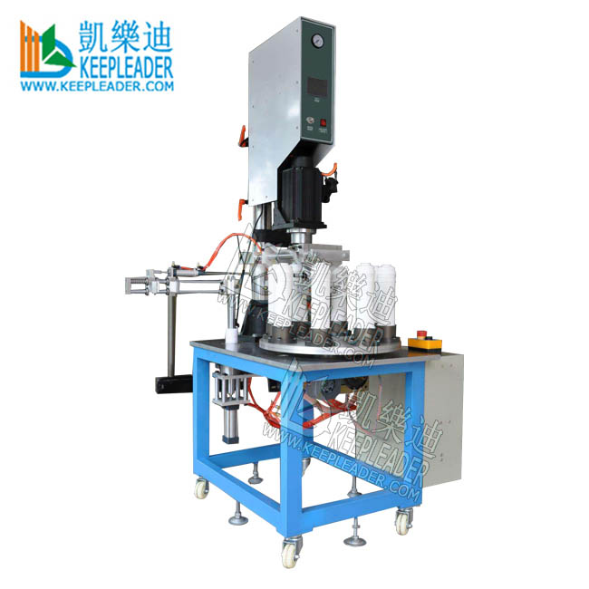 Automatic plastic spin welder