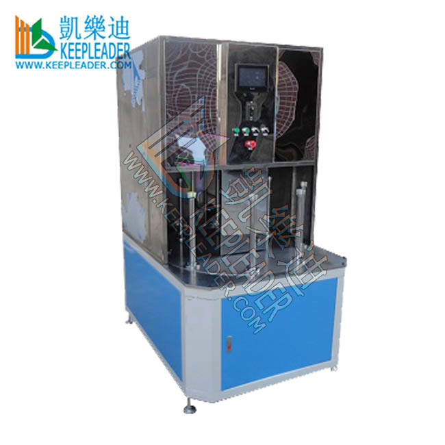 Plastic Cylinder Tube Bottom Sealing Gluing Machine of PVC_PETG Packaging Cylindrical Boxes Making Automatic Cementing Equipment