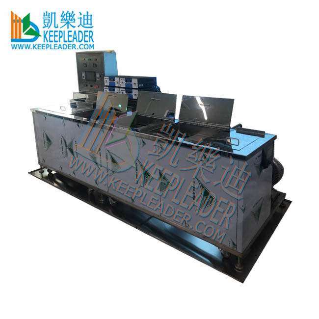 Multiple Tank Industrial Ultrasonic Cleaning Machine for Electronic Parts Ultrasonic Cleaning With Sonic Cleaning_Rinsing_Drying