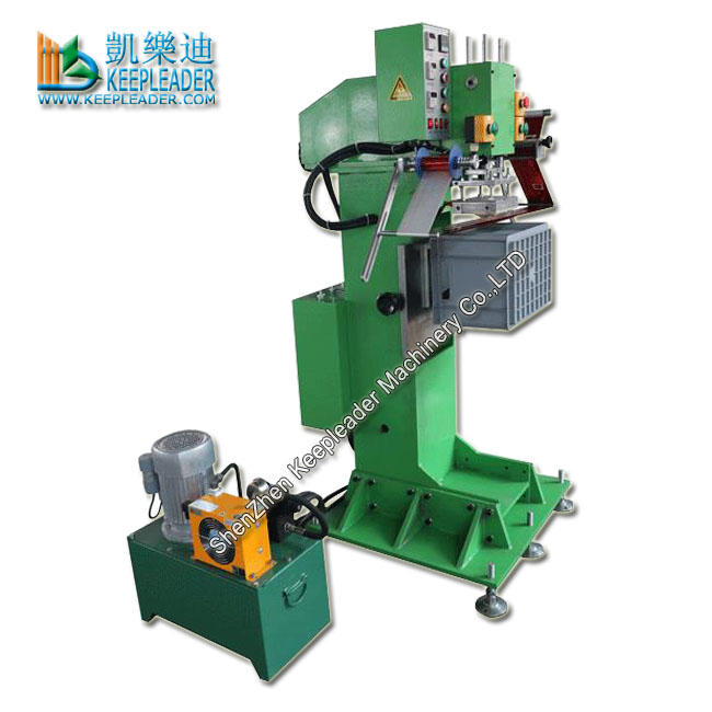 Hydraulic Hot Foil Stamping Machine for Plastic Crates Paper Boxes_Storage Containers_Cases 20 Tons Press Gilding Heat Imprinter