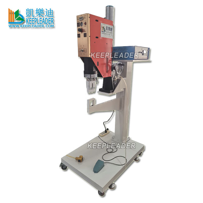 PP Hollow Board Spot Welder Corflute Box Assembly Ultrasonic Welding Machine of Plastic Corrugated Boxes Point Bonding Assembler