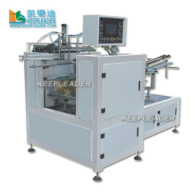 Automatic PVC cylinder making machine for PVC cylinder edge forming, PET cylinder edge forming