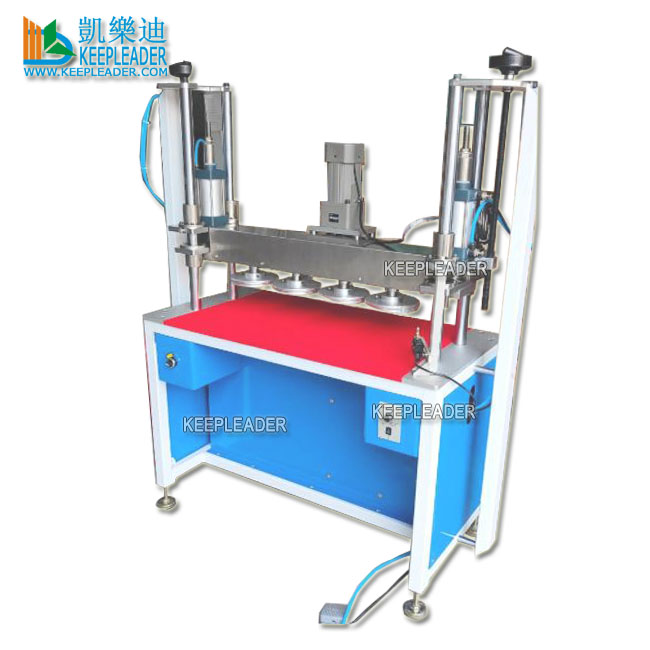 Plastic Cylinder Lid Making Rotary Die Cutting Machine of Multi-Station Standalone Vacuum-formed Sheet Downstream Flash Trimming
