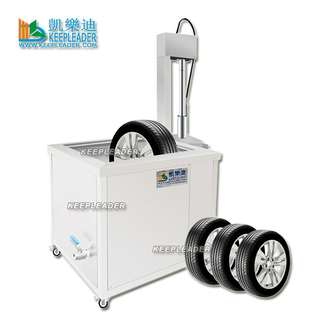 Car Wheel Ultrasonic Cleaning Machine for Car Wheel_Truck Tire_Car Wheel Hub_Rim Ultrasonic Cleaning of Lifting_Rotary Washing