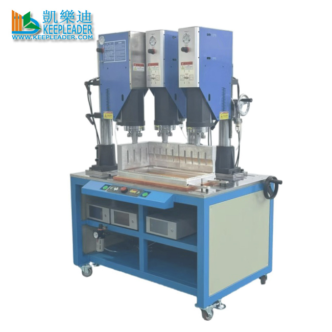Humidifier Water Tank Sealing Ultrasonic Welding Machine of Double Head Ultrasound Plastic Case_Box_Basin_Container Sonic Welder