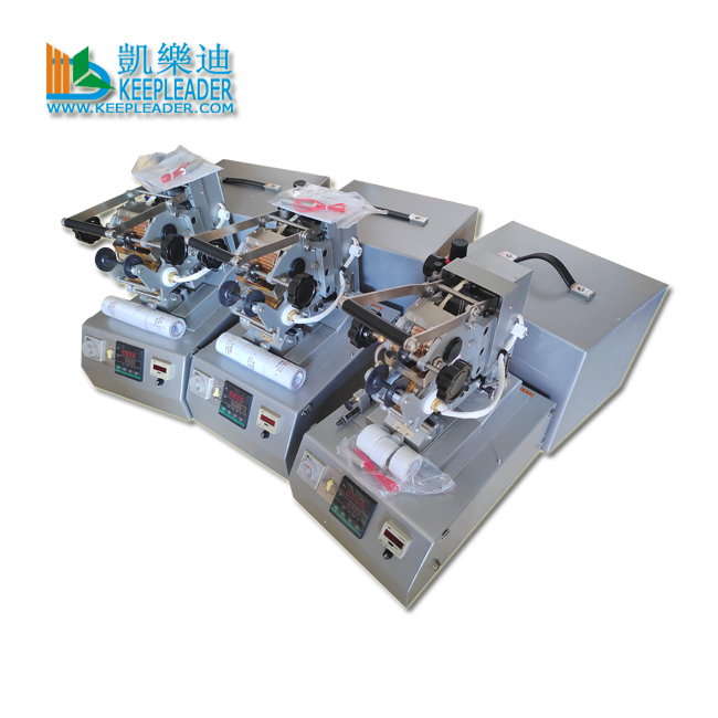 Automotive Wire Harness Logo Hot Foil Stamping Machine of High Precision Automatic Heat Press Cable Marking Wire Identification