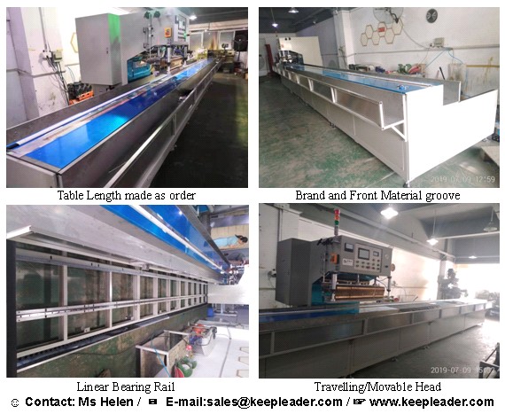 Auto Steps High Frequency Car Curtain Welding Machine 