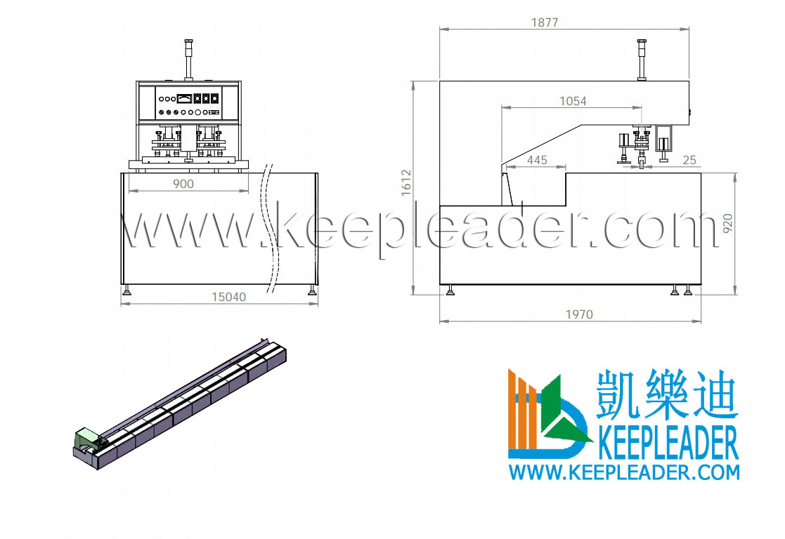 Auto Steps High Frequency Car Curtain Welding Machine 