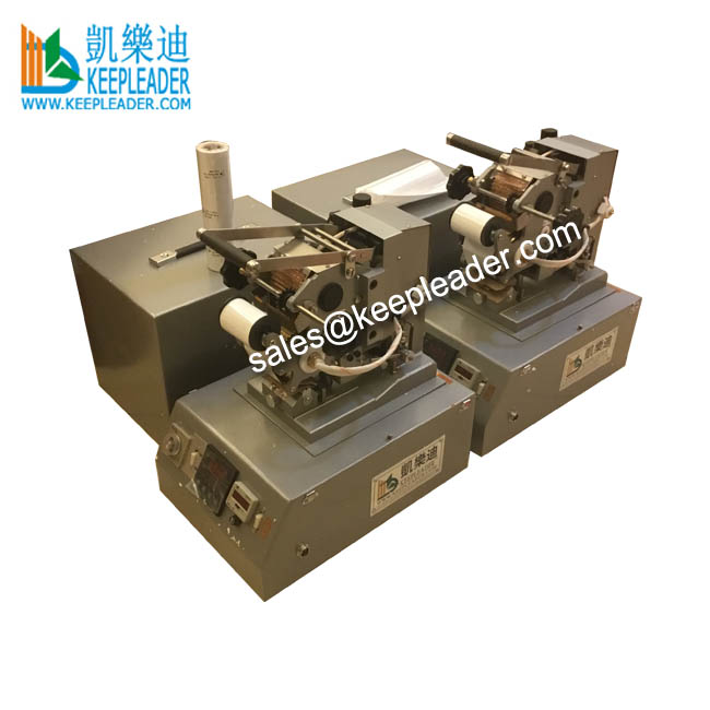 Hot Stamp Wire Marker Foil Blocking Machine