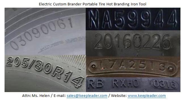 Electric Custom Brander Portable Tire Hot Branding Iron Tool
