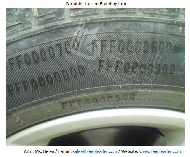 Portable Tire Hot Branding Iron