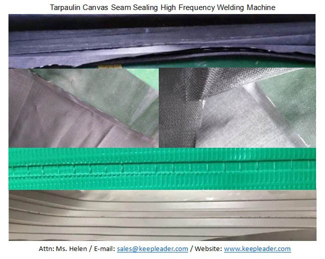 Tarpaulin Canvas Seam Sealing High Frequency Welding Machine