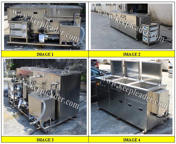 Circulating Immersion Cleaner Multi Tanks Ultrasonic Cleaning Machine