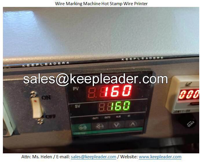 Wire Marking Machine Hot Stamp Wire Printer