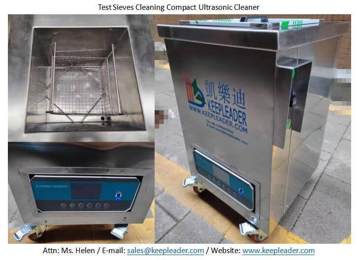 Test Sieves Cleaning Compact Ultrasonic Cleaner