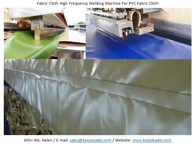 Fabric Cloth High Frequency Welding Machine For PVC Fabric Cloth