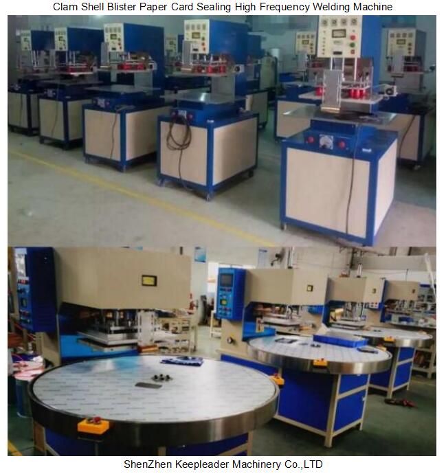 Clam Shell Blister Paper Card Sealing High Frequency Welding Machine