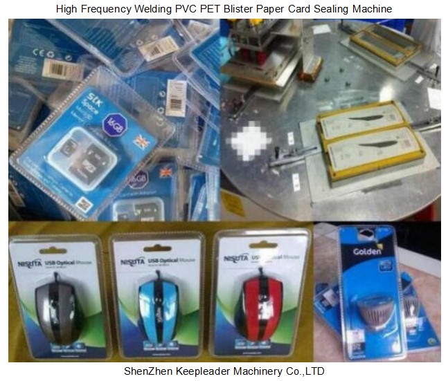 High Frequency Welding PVC PET Blister Paper Card Sealing Machine