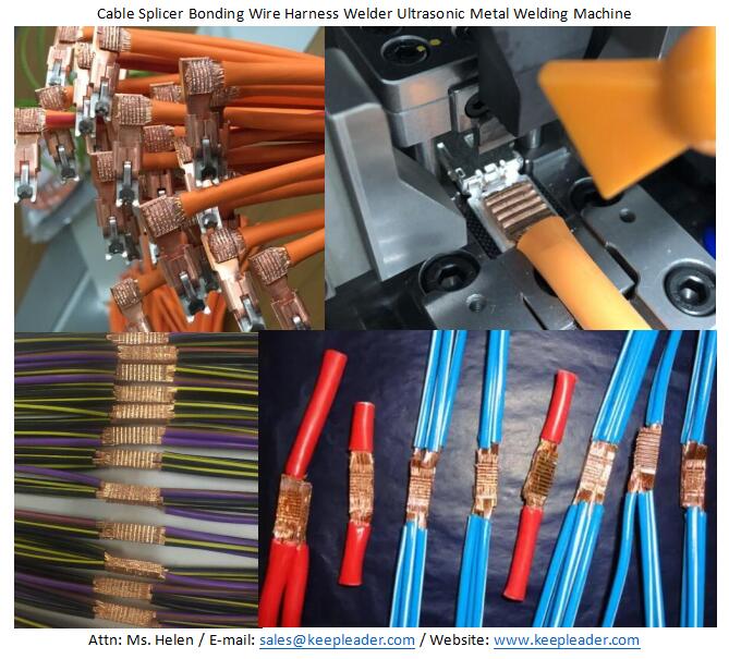 Cable Splicer Bonding Wire Harness Welder Ultrasonic Metal Welding Machine