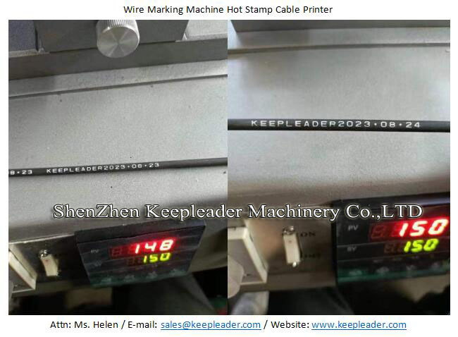 Wire Marking Machine Hot Stamp Cable Printer