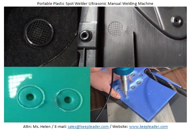 Portable Plastic Spot Welder Ultrasonic Manual Welding Machine