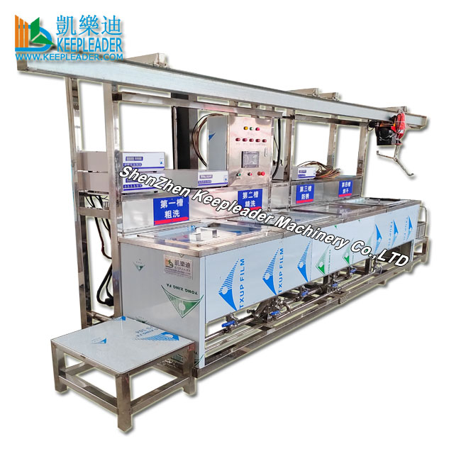 Multistage Degreasing Cleaner Automated Ultrasonic Aqueous Cleaning Machine
