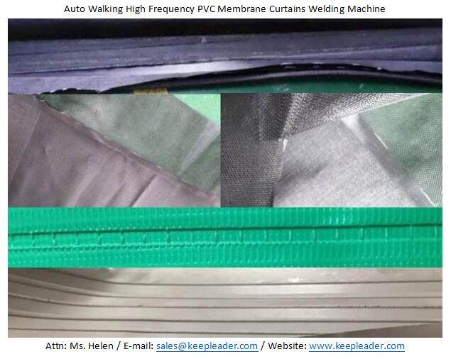 Auto Walking High Frequency PVC Membrane Curtains Welding Machine