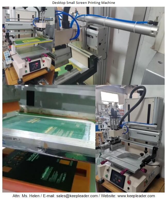 Desktop Small Screen Printing Machine