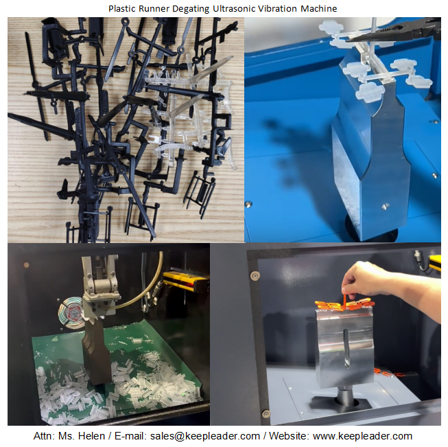 Plastic Runner Degating Ultrasonic Vibration Machine