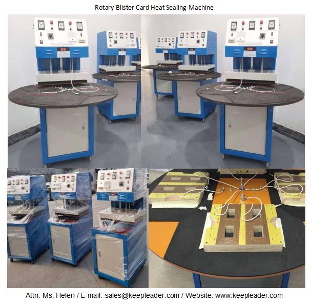 Rotary Blister Card Heat Sealing Machine