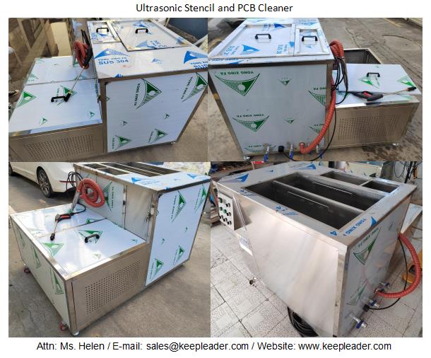 Ultrasonic Stencil and PCB Cleaner