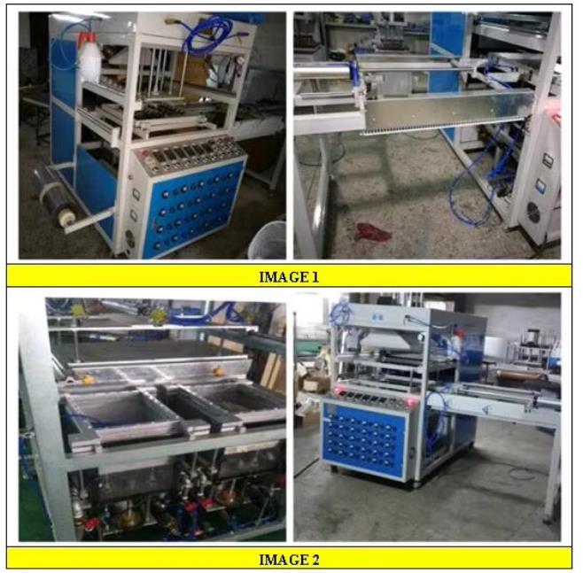 Vacuum Forming Plastic Blister Automatic Thermoforming Machine
