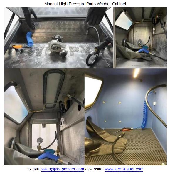 Manual High Pressure Parts Washer Cabinet