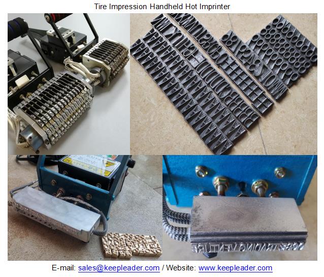 Tire Impression Handheld Hot Imprinter 