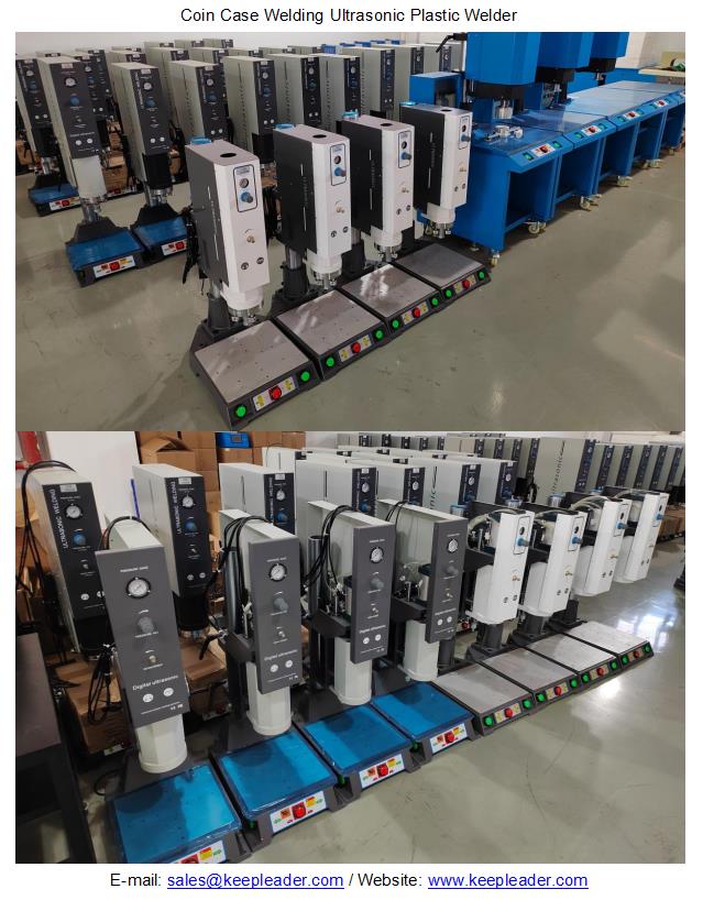 Coin Case Welding Ultrasonic Plastic Welder