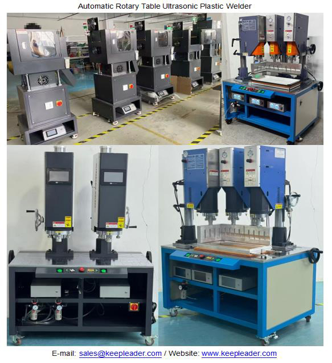 Automatic Rotary Table Ultrasonic Plastic Welder